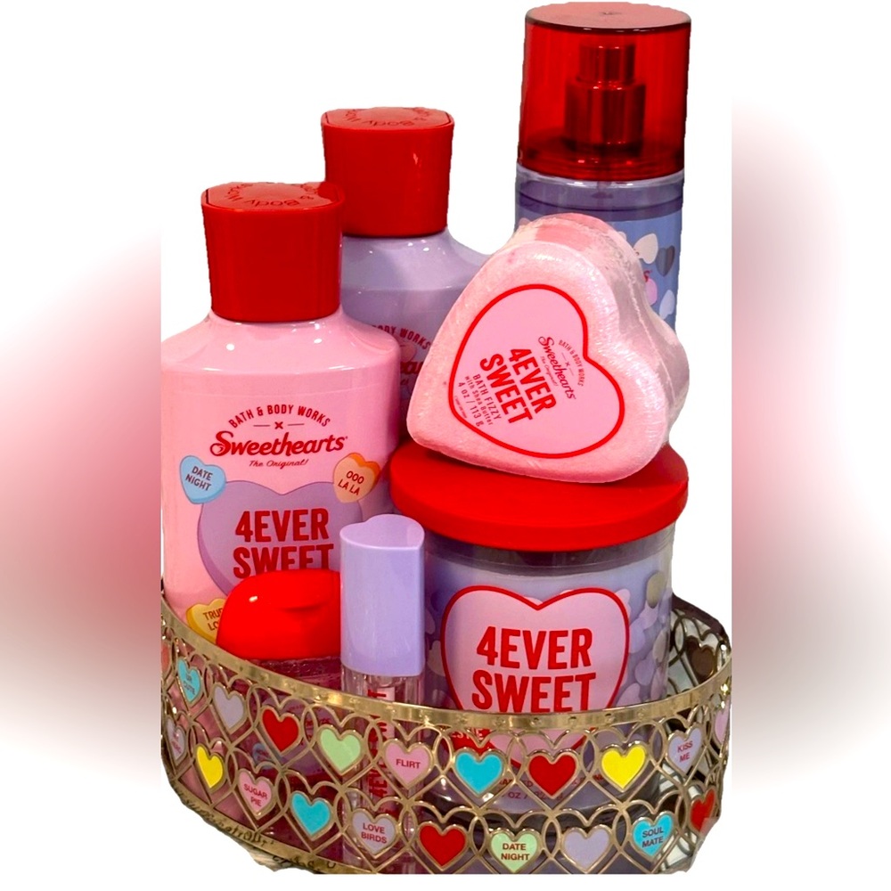 🆕 4Ever Sweet Set + Candle🩵🩷💜